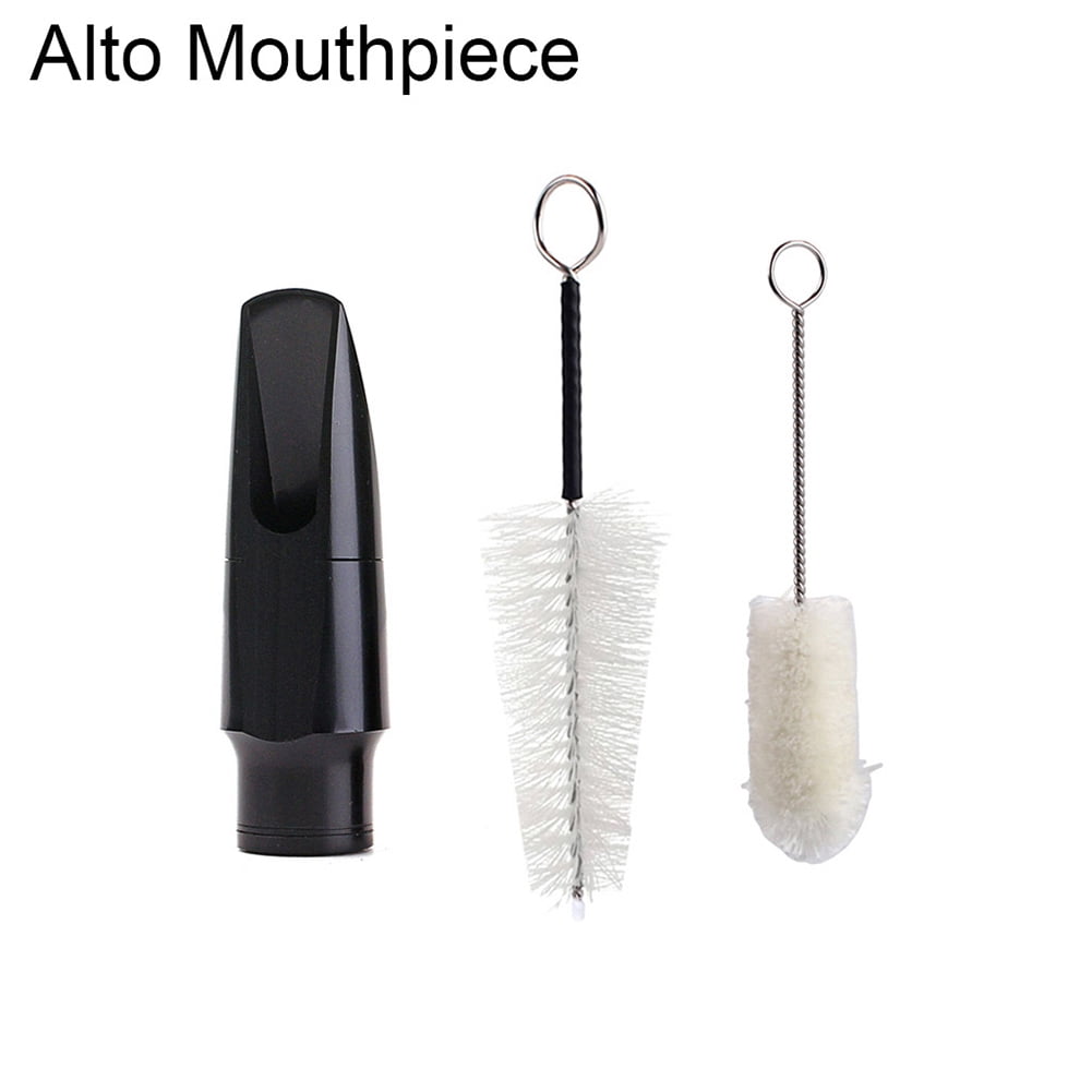 UDIYO Alto Soprano Saxophone Sax Bakelite Mouthpiece with 2