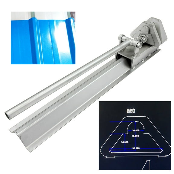 Manual Color Steel Tile Ridge Cover Tile Angle Cutter Tool