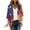 XQRW3-Orange, variant on 4th of July Kimono Cover Up for Women Indenpendence Day Red White and Blue Print Cardigan 3/4 Sleeve Sheer Beach Cover Ups Patriotic American Flag Coverups