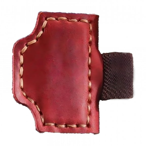 CCOCC Personalized Leather Magnetic Bookmark with Pen Holder Magnetic Bookmarks for Reading Women Book Lovers Travelers Notebook Journal Covers (Red/1 Pcs) 1.57X1.97