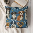 thumbnail image 3 of Cute Dog and Puppy Sethrow Pillow Case Home Decorative Cushion Cover for Sofa Couch Bedding, 3 of 5