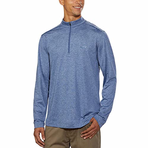 Greg Norman Men's ML75 Performance Quarter Zip Long Sleeve Pullover