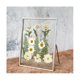 thumbnail image 3 of Silver Floating Picture Frame Set Of 2, Gift Metal Glass Photo Frames, For Tabletop Display Vertica, 3 of 5
