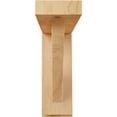 thumbnail image 2 of Ekena Millwork 2 1/2"W x 6 1/4"D x 7 1/2"H Traditional Shelf Bracket, Red Oak (2-Pack), 2 of 4
