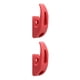 thumbnail image 4 of Toystoory Gancho de almacenamiento 140Kg Instalación práctica Ganchos colgantes Accesorios para scooter Ampliamente aplicable Casco resistente Rojo 2piezas Toystoory CBP065465, 4 of 6