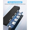 thumbnail image 2 of Hub USB Aceele Negro Ultrafino 5 en 1 Multiadaptador para PC, Laptop y Consolas, 2 of 8
