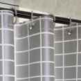thumbnail image 1 of Juego de cortinas de baño, cortina de ducha de 180 x 180 cm con cortina de baño Cortina de ducha de rendimiento comprobado, 1 of 12