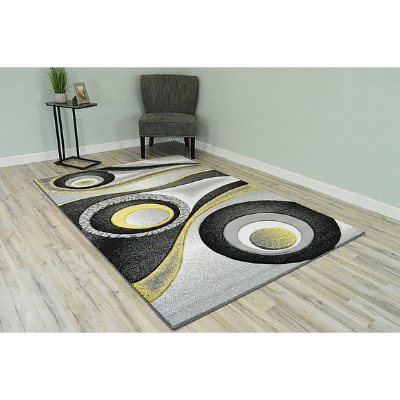 PlanetRugs Planet Rugs Premium 3D Thick Abstract Indoor Area Rug 1504