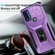thumbnail image 3 of Funda para GANGXUN Motorola Moto G Power 2022 - Soporte metálico, Función magnética, Morado, 3 of 5