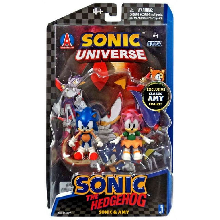 Sonic The Hedgehog Comic Series Sonic & Amy Action Figure 2-Pack (No  Packaging, No Comic) 