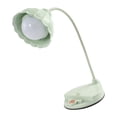 thumbnail image 4 of Lámpara LED plegable con carga USB y diseño floral verde para dormitorio y sala de estar con luz nocturna sensible al tacto, 4 of 8