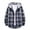 Blue, variant on Men's Flannel Hoodie Plaid Shirt Long Sleeve Button Down Casual Shirt Jacket Lightweight Fall Shirts Hooded Jacket
