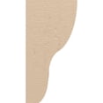 thumbnail image 3 of 5"W x 5"D x 10"H Wide Greensboro Rough Cedar Woodgrain TimberThane Corbel, Primed Tan, 3 of 6