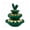 A, variant on Chanana Easter Rabbit Shaped Top Christmas Tree Devil Egg Platter and Appetizer Tray, Reusable Green Plastic Egg Display Rack for Holiday Parties, Dining Table Centerpiece, and Gift