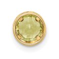 thumbnail image 3 of 14k Yellow Gold Round Bezel Pendant, 3 of 4