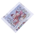 thumbnail image 4 of Pintura de diamantes de imitación, 30x40cm, muñeco de nieve, impermeable, exquisitos colores brillantes, alivio de presión, Kits de arte de diamantes de imitación antioxidantes, 4 of 8