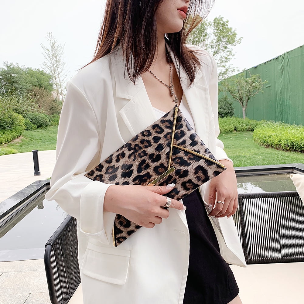 Bags Clutches Atmosphere Clutch black animal pattern casual look 