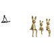 thumbnail image 1 of Estatua abstracta de pensador, figura familiar creativa, escultura decorativa única, adorno para entrada, dormitorio, escritorio, mesa de exh, 1 of 8