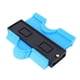 thumbnail image 4 of Herramienta De Carpintería Duplicadora De Regla De Calibre De Contorno Irregular Azul Para Carpintería Para Instalación De Suelo De Azulejos, 4 of 7