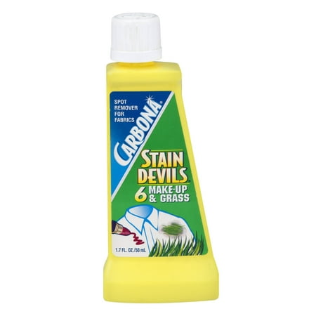 (3 pack) Carbona Stain Devils Grass, Dirt, And Makeup Stain Remover, 1.7