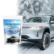 Blue Ice & Snow Melt – Snow Melt, Rock Salt, Driveway & Sidewalk Salt for Ice, Blue Granular Rock Salt, Melts to −16°F (−27°C) – Resealable Zip Bag B