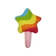 thumbnail image 2 of Cififendec Rainbow Lollipop Squeaky Dog Toy, 4.92"×3.14", Bite Resistant Stuffed Sound Chew Toy for Puppy Stress Relief, Household Boredom Busting Interactive Toy, 2 of 5