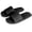 Black, variant on BadPiggies Shower Shoes for Women Men, Quick Dry Non Slip Bathroom Slippers Foldable Comfort House Slides Sandals