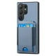 thumbnail image 2 of For Samsung Galaxy S25 Ultra Case with Card Holder Kickstand Leather Back Cover - Blue, 2 of 5