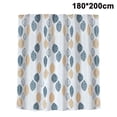 thumbnail image 1 of Rideau de Douche Imperméable Épais en polyester Tissu polyester Rideaux de Douche Imperméables pour Salle de Bain Lavable à la Machine, 1 of 9