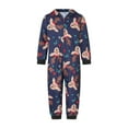 thumbnail image 2 of Matching Family Christmas Pajamas Set, Xmas Holiday PJs for Women/Men/Kids, Letter Printed Loungewear Sleepwear, 2 of 7