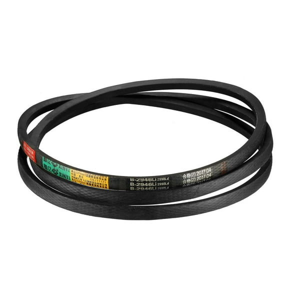 Uxcell B-2946/B116 Drive V-Belt Inner Girth 116-inches Industrial Power Rubber Transmission Belt