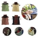 thumbnail image 2 of Leather Belt Pouch Waxed Canvas Fruit Picking Bag, 2 of 3