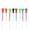 thumbnail image 2 of 100pcs 85mm Rubber Cushion Plastic Tees (Random Color), 2 of 7