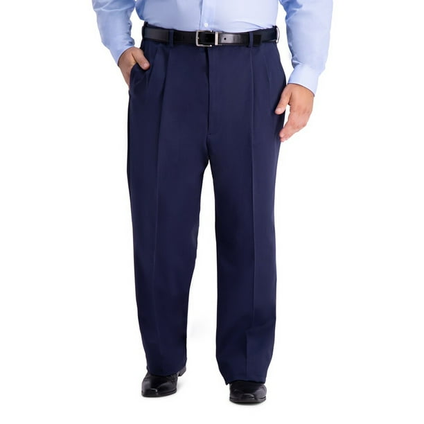 haggar work to weekend flat front pants