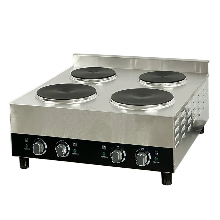 NSF Certified Four Burner Heavy Duty Commercial Electric Hot Plate FG 04A