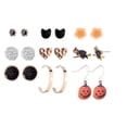 thumbnail image 1 of Don't Ask Ensemble de Boucles d'Oreilles Dorées pour Femmes Halloween, 1 of 1