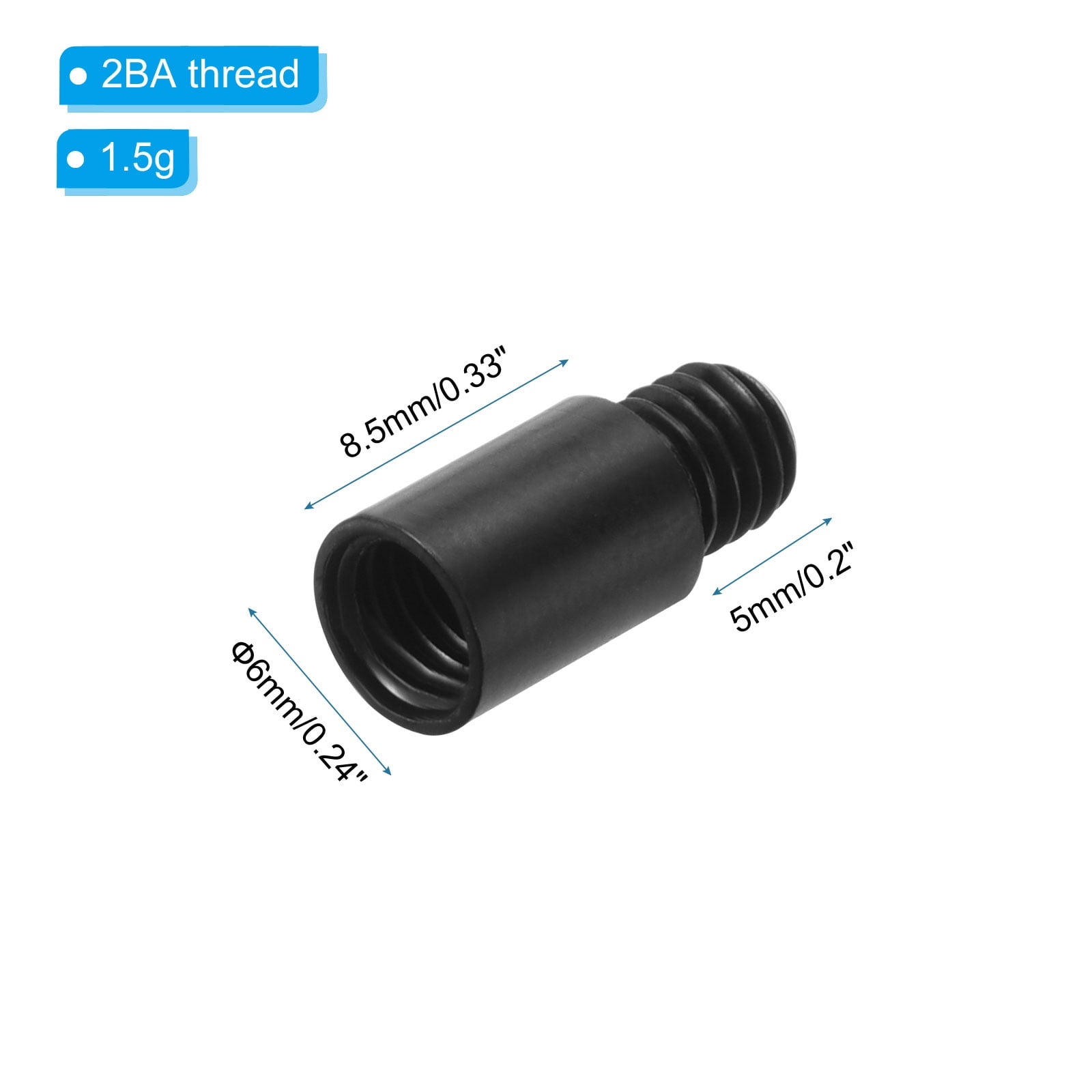 Unique Bargains Copper Dart Weight Add Accentuator Dart Weight Adjuster Dart Accessory Black