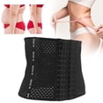 thumbnail image 4 of Slimming Belt, Reduce Backache Soft Adjustment Waist Trainer  For Women Black S, 4 of 8