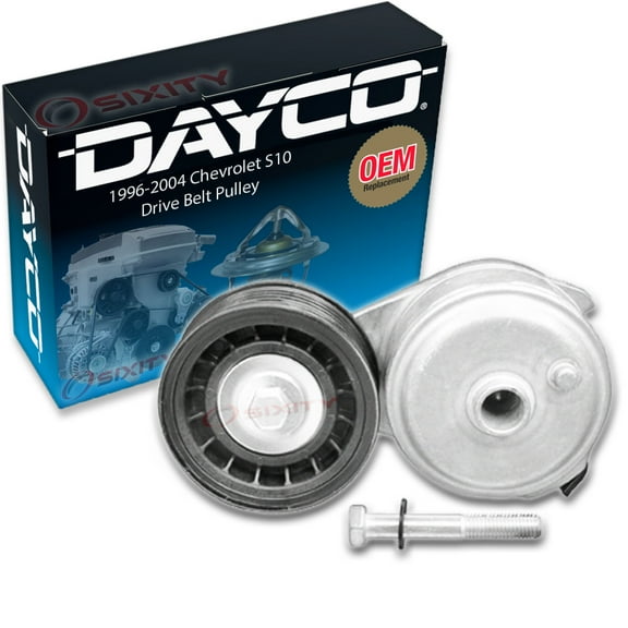 Dayco Drive Belt Tensioner Assembly compatible with Chevrolet S10 4.3L V6 1996-2004