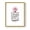 Gold, variant on Perfume Bottle in Pink Solid Wood 8 x 10 Framed Print