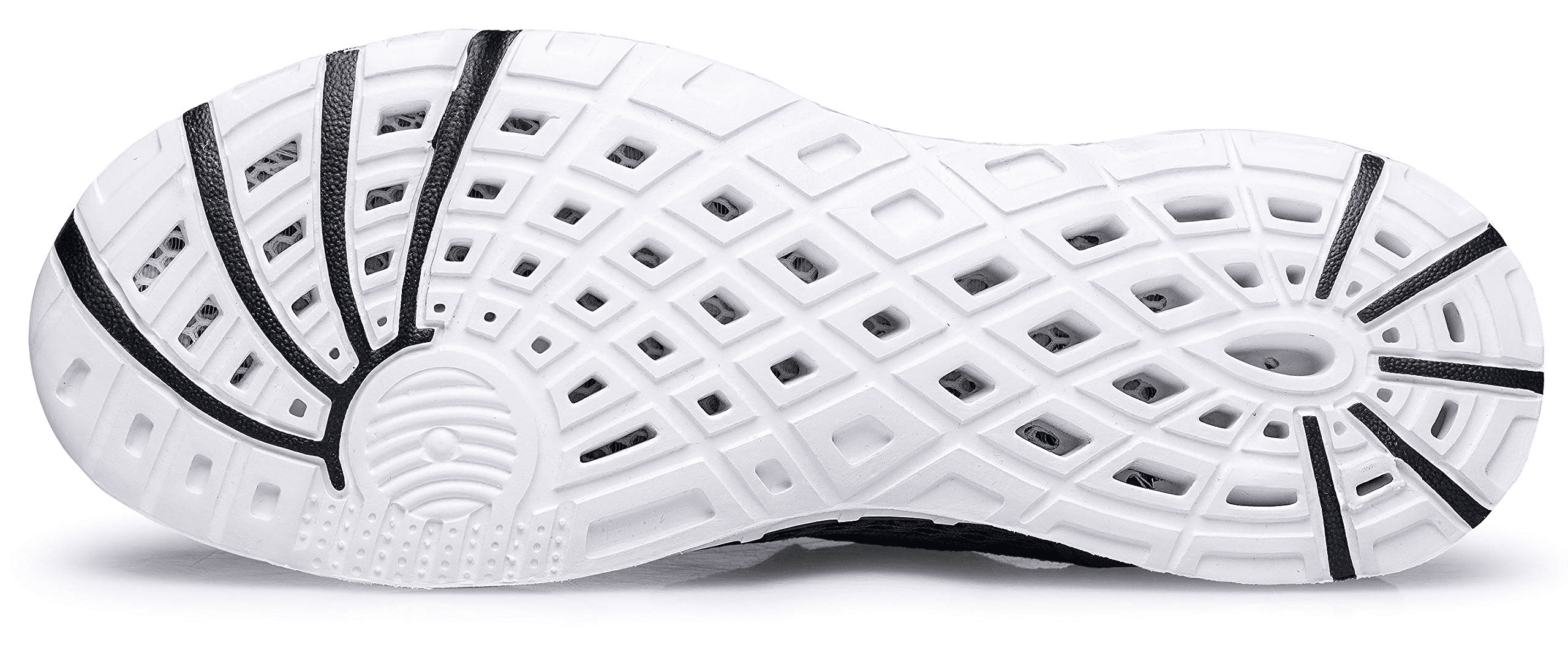Barerun Mens Water Shoes Quick-Dry Aqua Socks Barefoot for Outdoor Beach Swim Surf Yoga Exercise Blackholes 4.5-5.5 3-4 Men