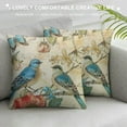 thumbnail image 3 of Creowell Spring Pillow Covers Farmhouse Pillow Covers Outdoor Decorative Throw Cushion Case for Sofa Couch Living Room, 3 of 5