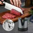 thumbnail image 4 of Qaailabf Multi-Functional Kitchen Knife Sharpener with Suction Cup Base - Professional Tool for Straight Knives, Serrated Blades, Scissors - Right Angle Sharpening System - Compact, Portable Design, 4 of 9