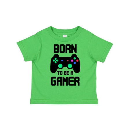 

Inktastic Born to Be a Gamer with Controller Gift Toddler Boy or Toddler Girl T-Shirt