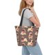 thumbnail image 2 of Balery Cut Pug Bolsa de Hombro con Diseño, Bolsa Grande y Duradera, Bolsa Versátil para Compras, 2 of 6