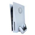 thumbnail image 2 of Fundas Panel Consola Juegos Huecas Fundas Antipolvo para PS5 Host Versión CD (Blanco), 2 of 8