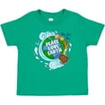 thumbnail image 3 of Inktastic Earth Day Peace Love Earth with Turtle and Waves Boys or Girls Baby T-Shirt, 3 of 5