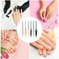 thumbnail image 6 of Unique Bargains Durable Two-in-one Nail Files 6 Pcs Mix Colors, 6 of 6