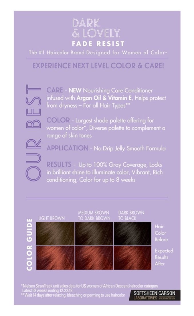 Dark & Lovely Color #394 Vivacious Red (Pack of 2)