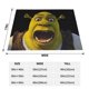 thumbnail image 4 of Manta de aire acondicionado Shrek, manta de felpa de franela suave, manta de cama, manta de sofá para adolescentes, niños, niñas, niños, hombres, mujeres, 4 of 8